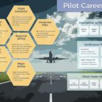 Pilot Career Path Infographic