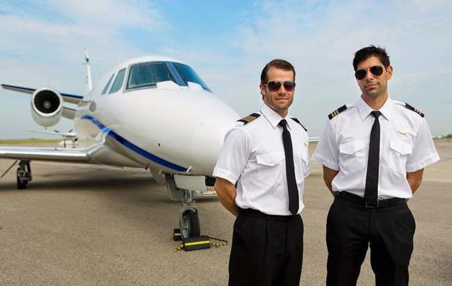 Corporate Jet Captain and First Officer